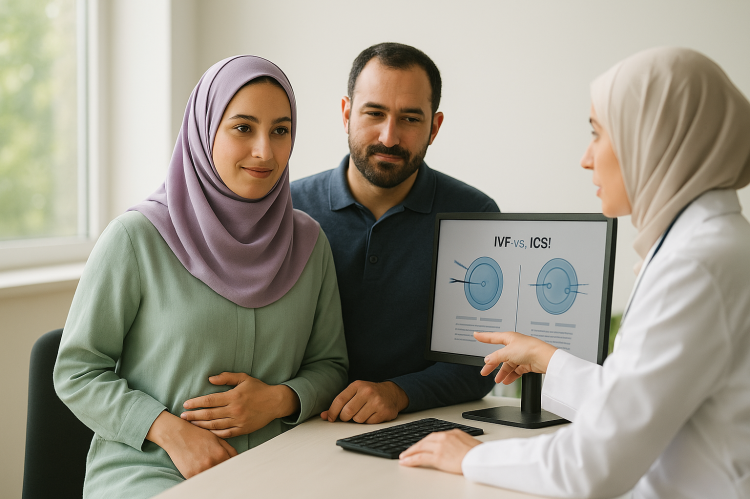 العلاج بالتلقيح الصناعي IVF و الحقن المجهري ICSI؛ الفروقات، المراحل، الآمال والإجابات عن جميع الأسئلة